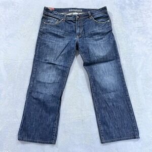Vintage‎ Parasuco Denim Legend Jeans 38x29* Straight Relaxed Blue Y2K Cotton